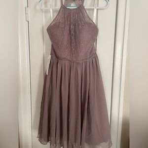 Azazie Lyric Dress in Dusk